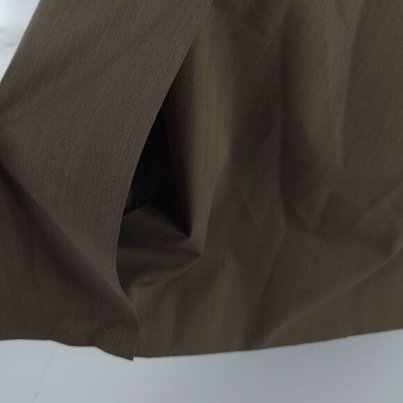 MICHAEL KORS BROWN RAIN COAT MEN'S SIZE 46L FOUR BUTTONS POCKETS LINING *EUC* - Picture 9 of 16